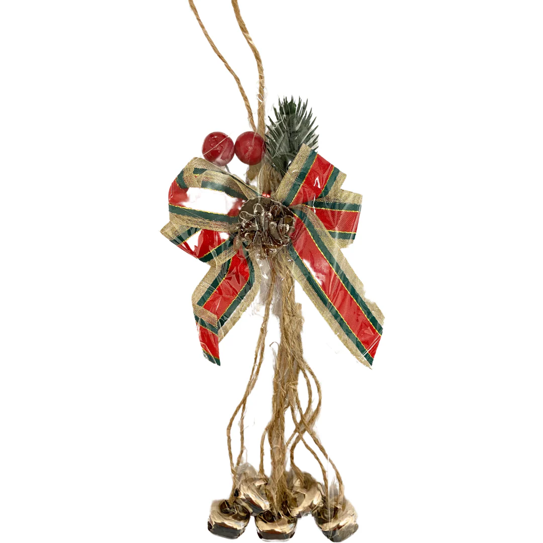 Adorno Navideño para Puerta con Cascabel – 3 Diseños (AA2025-4-5/6) - Image 4