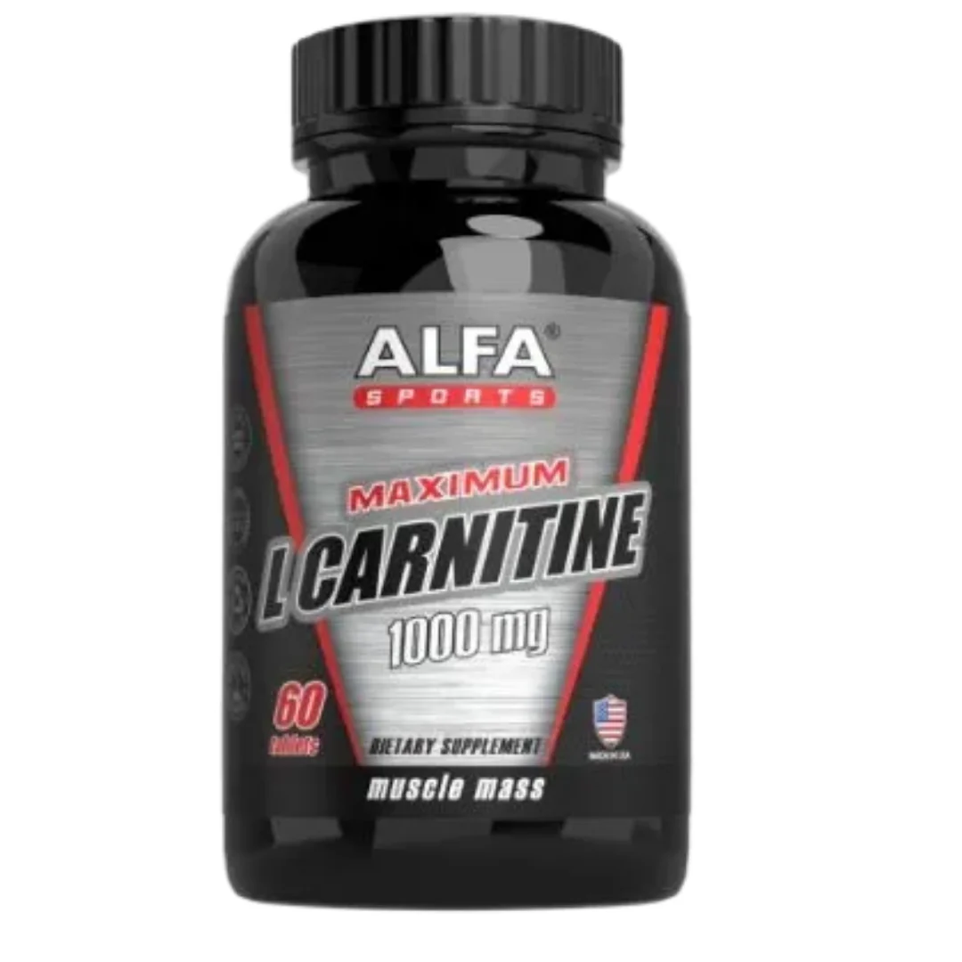Alfa L-Carnitine 1000mg Tablets (60 Count)