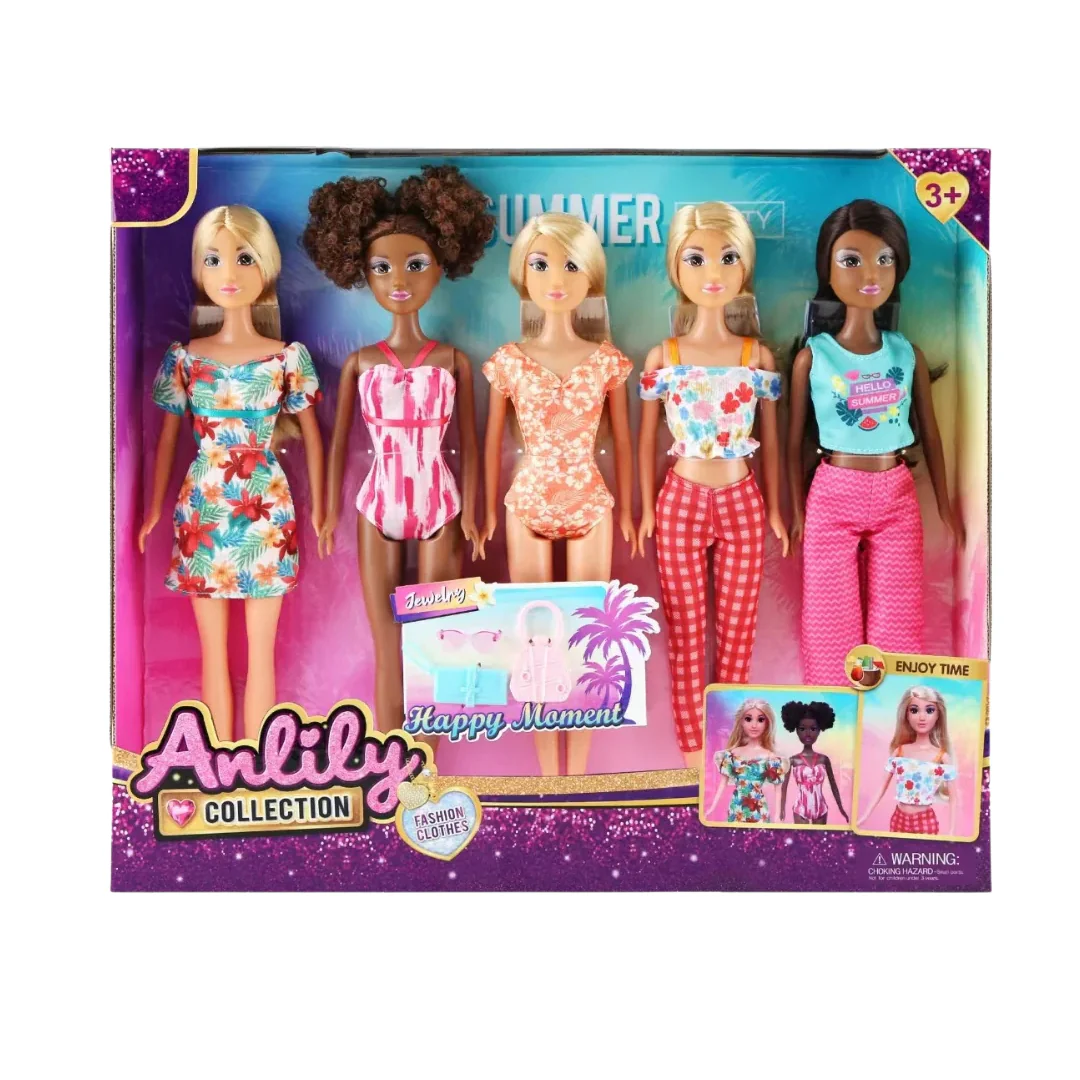 Anlily Happy Moment 4-Doll Set (3Y+)