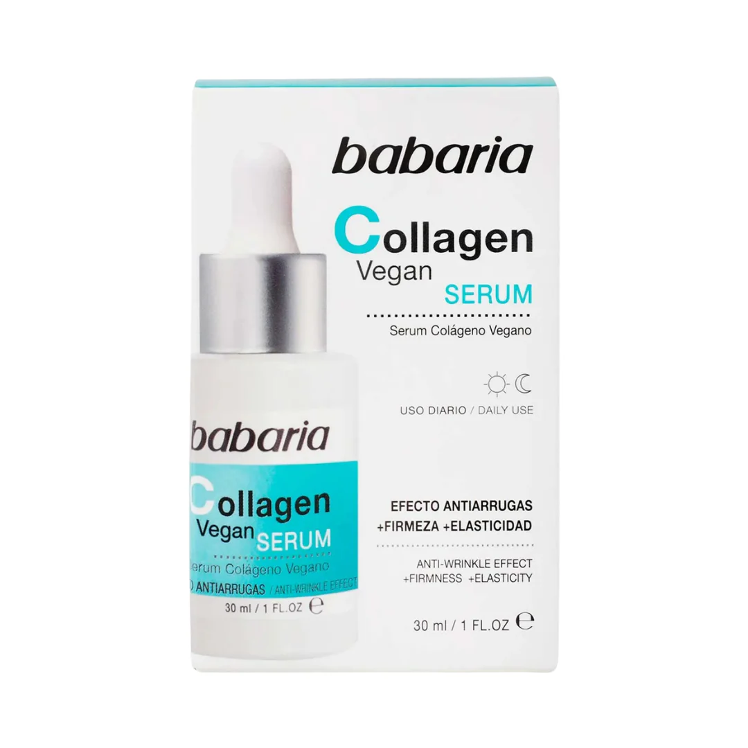 Babaria Vegan Collagen Facial Serum Anti-Wrinkle & Firmness (1oz)