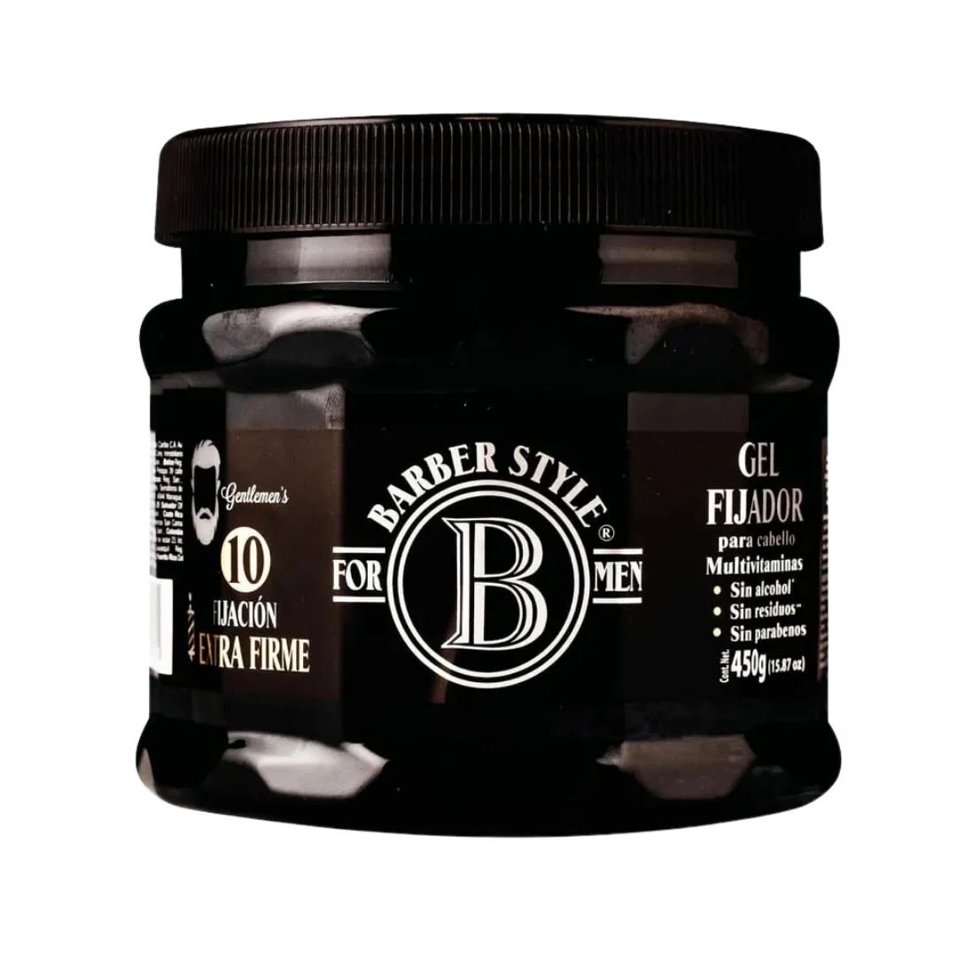 Barber Style For Men Extra Firm Hold Hair Gel (15.87oz)