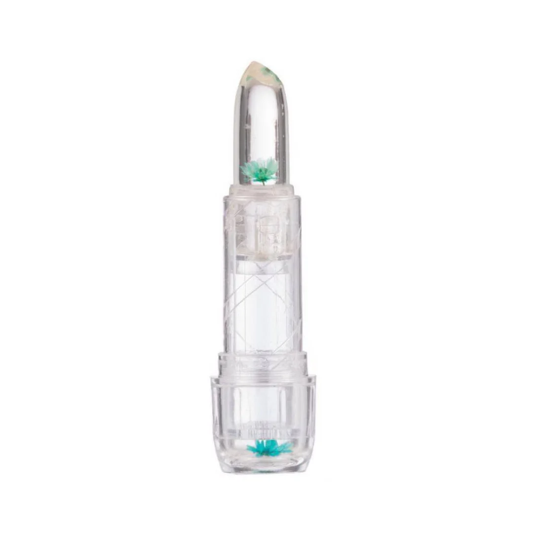 Blossom Crystal Color Changing Lip Balm Turquoise 0.1oz