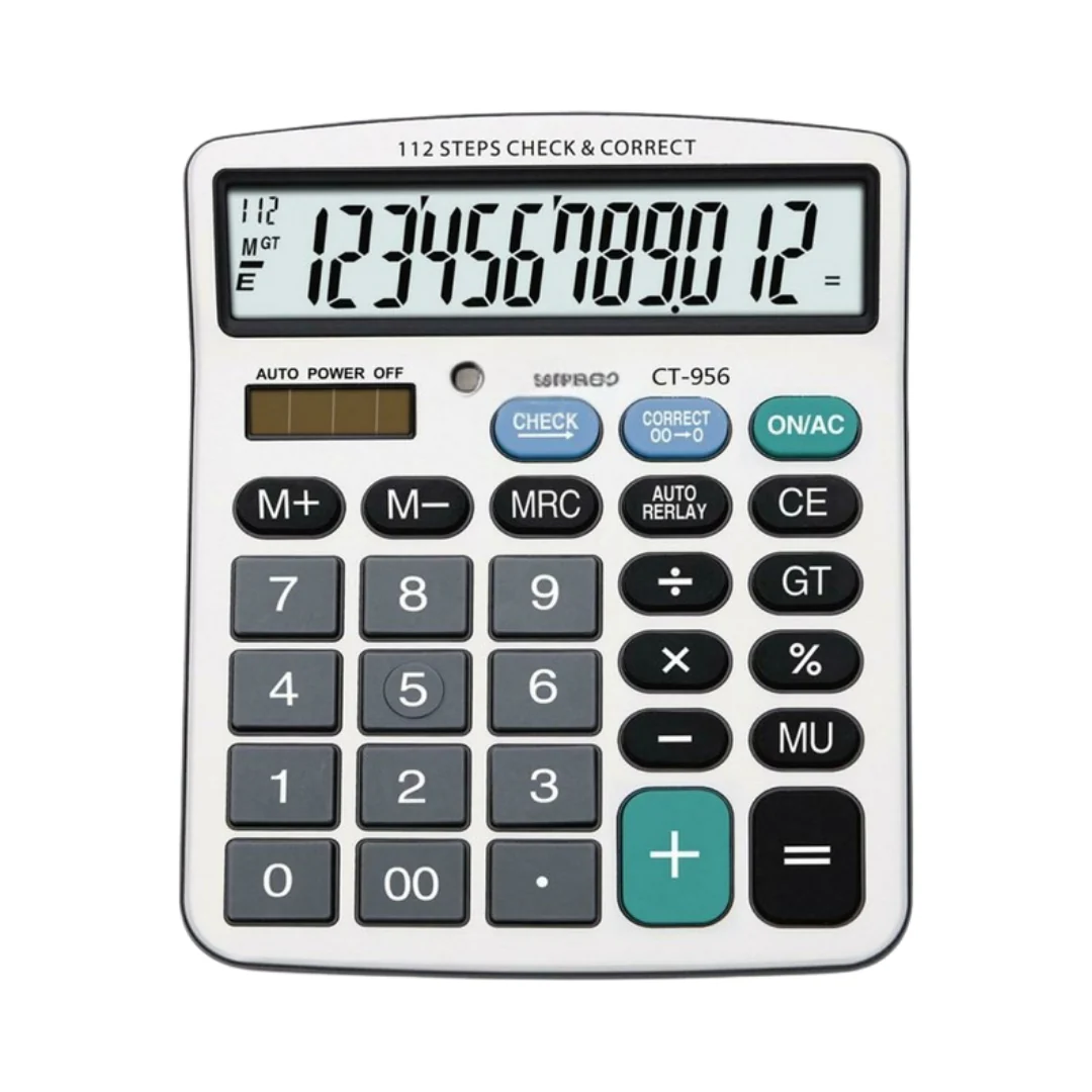 Calculadora Check & Correct CT-656 – función corrección rápida