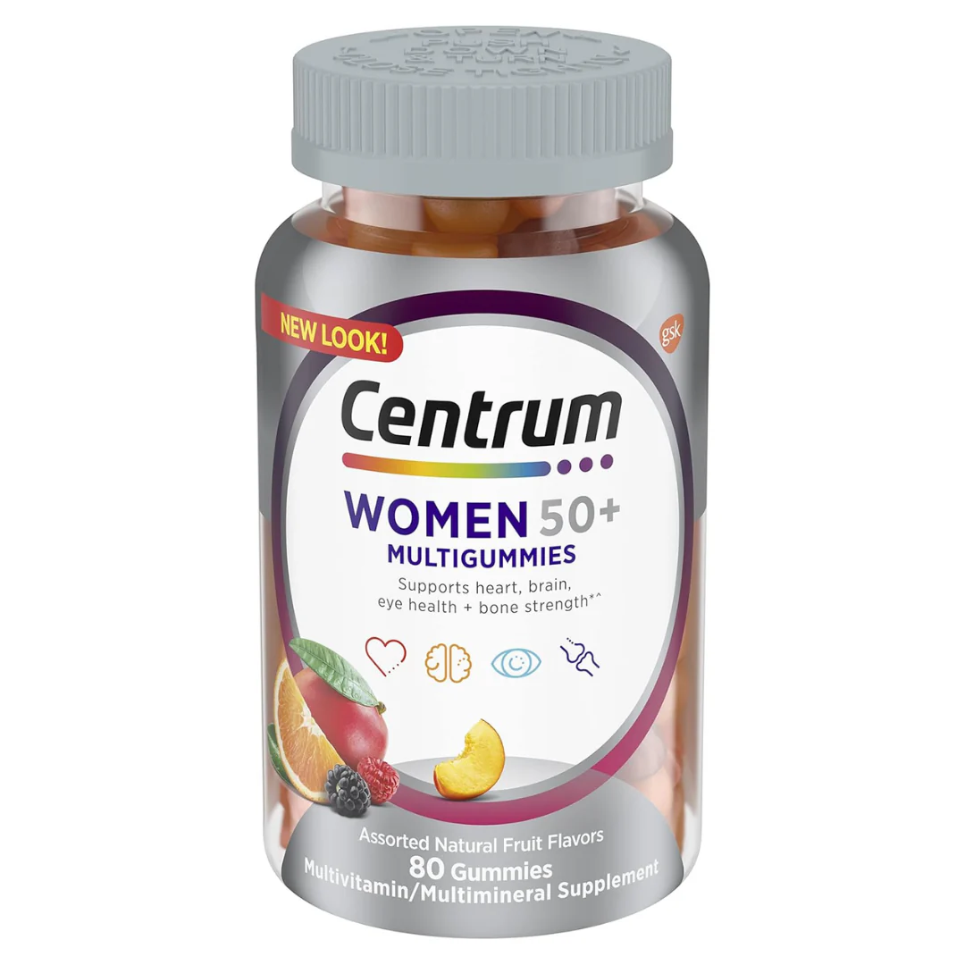 Centrum MultiGummies Women 50+ Multivitamin (80ct)