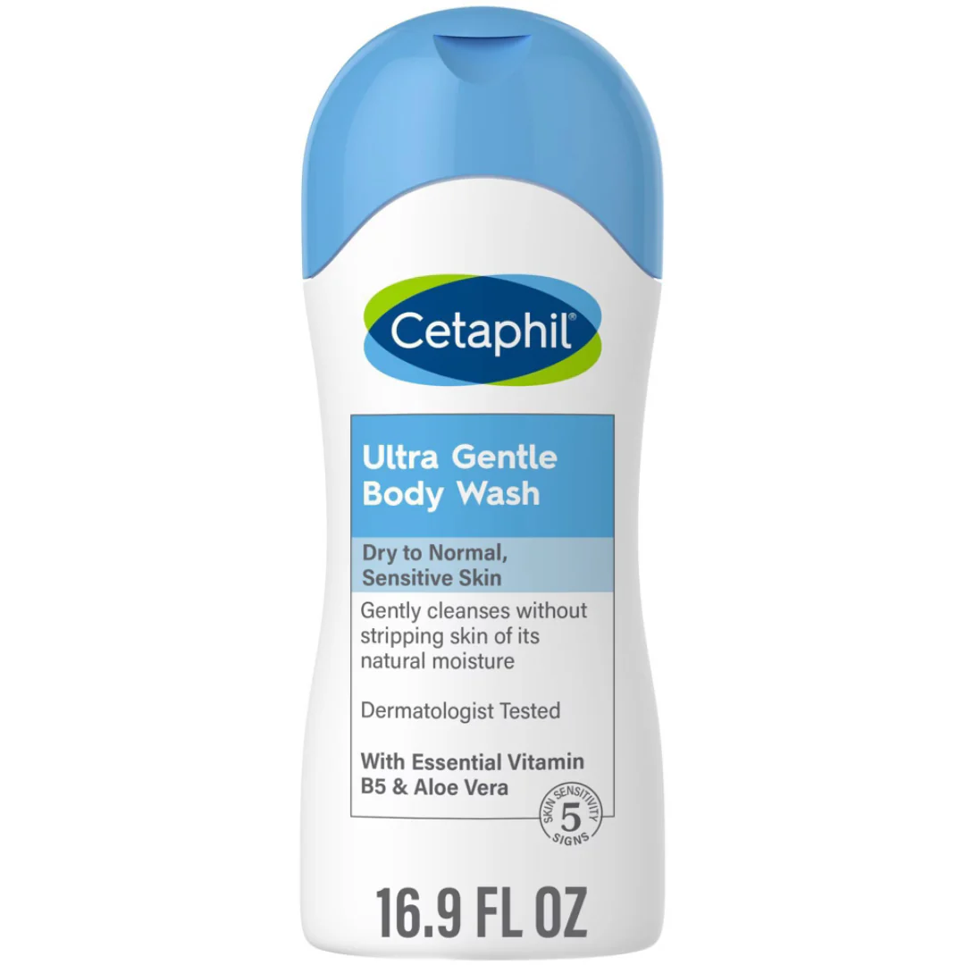 Cetaphil Ultra Gentle Body Wash Refreshing Scent (16.9oz)