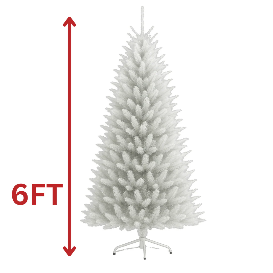 Christmas Tree 6FT – 810 Tips (Green or White Option) - Image 2