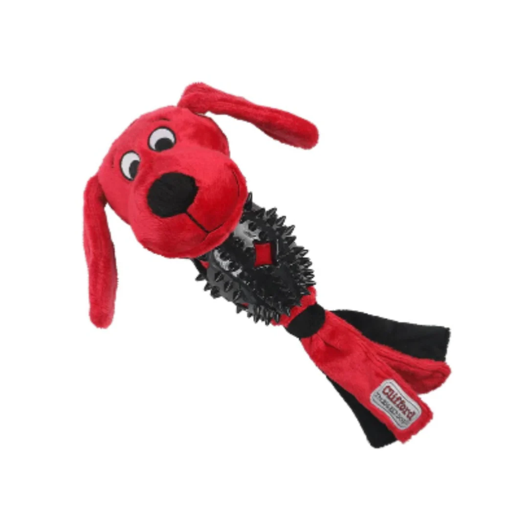 Clifford Busy Body Ruff ‘n Tough Pet Toy – 13.25" (9 oz)