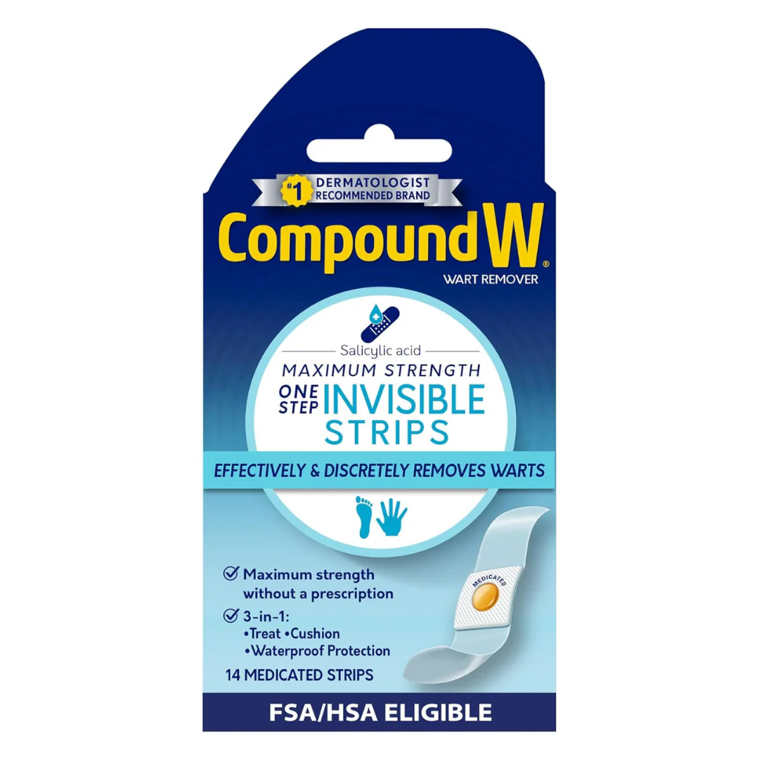Compound W Invisible Wart Remover Strips (14ct)
