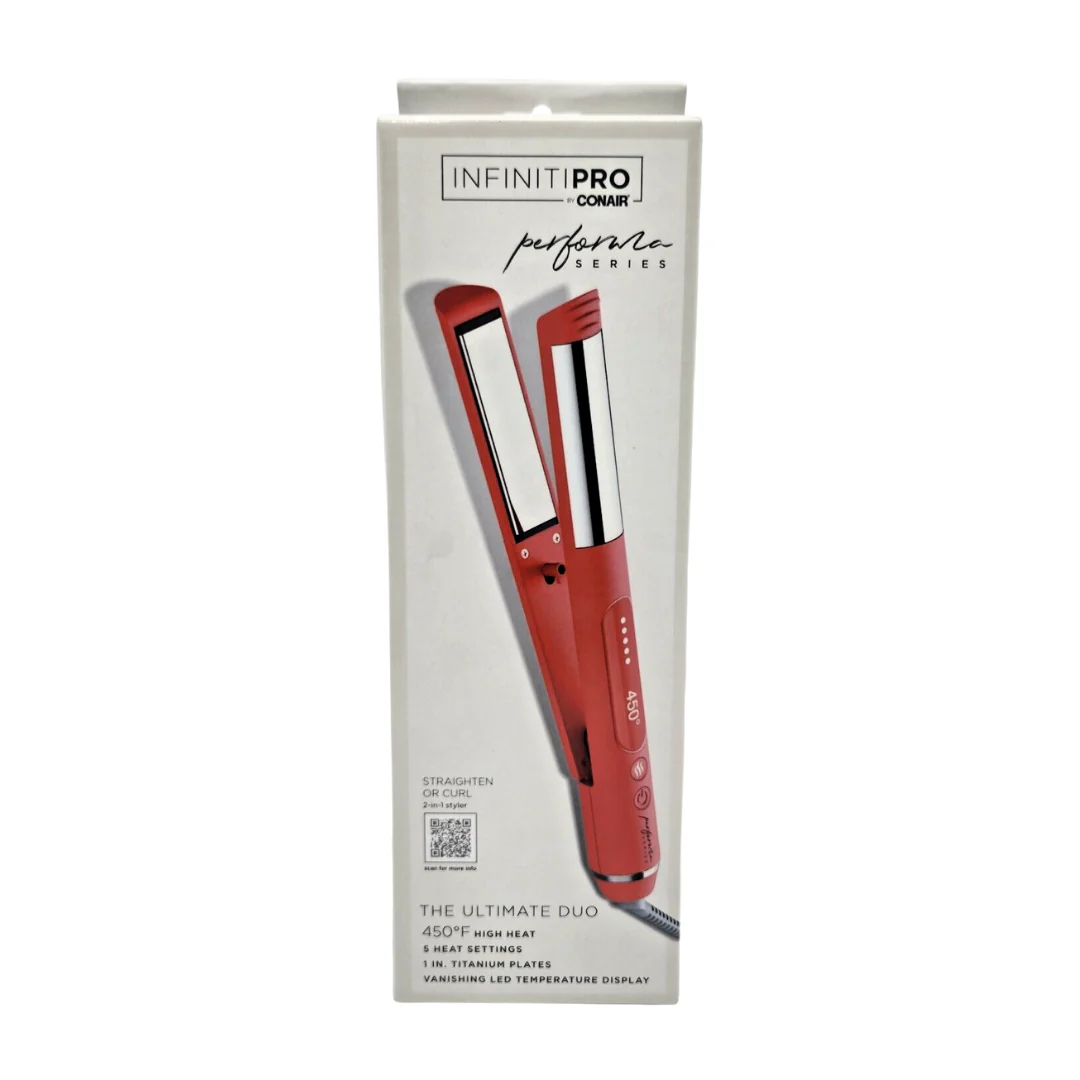 Conair InfinitiPro Performa Series 2-in-1 Titanium Styler (1-Inch)