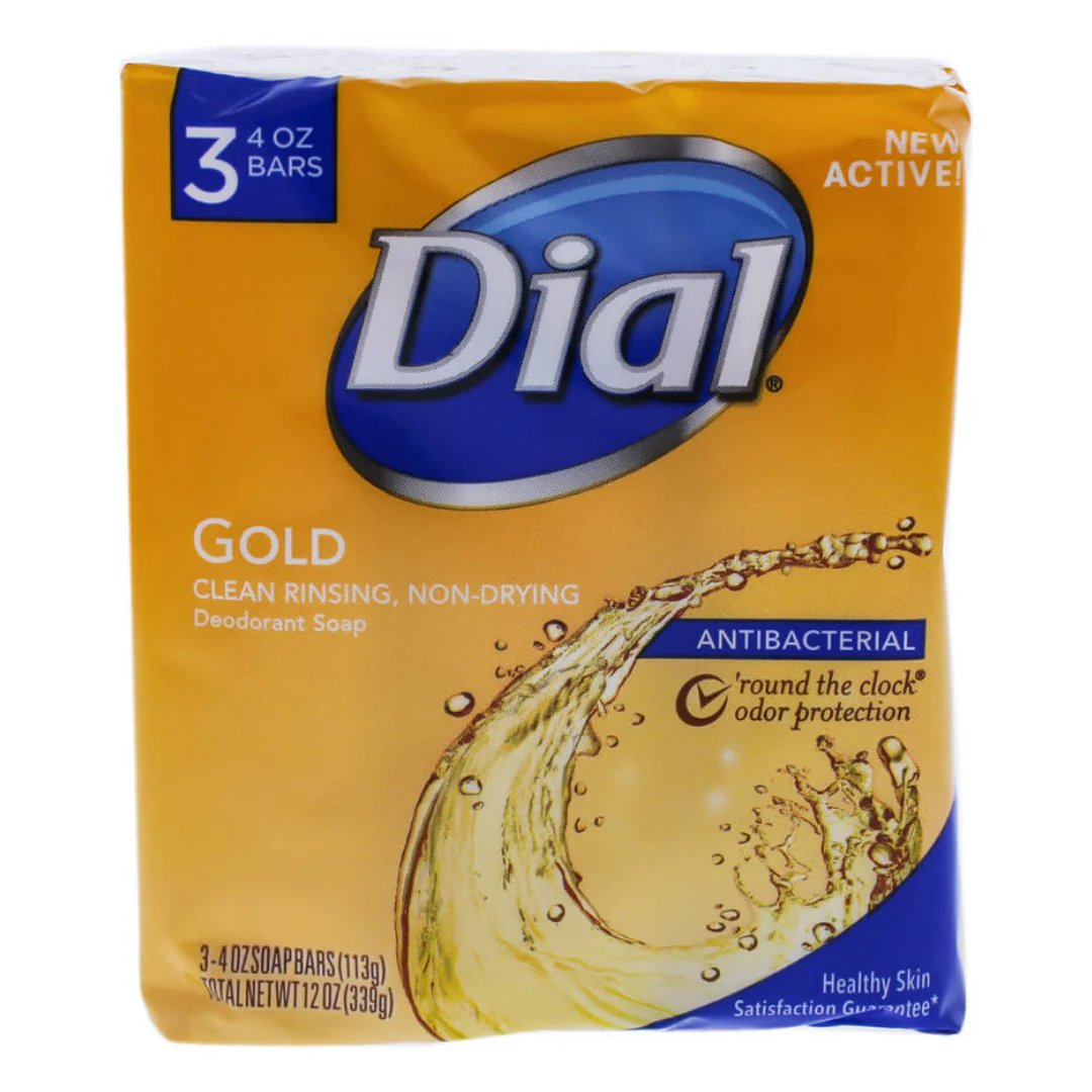 Dial Bar Soap Variety Pack (3 Bars, 4oz Each)