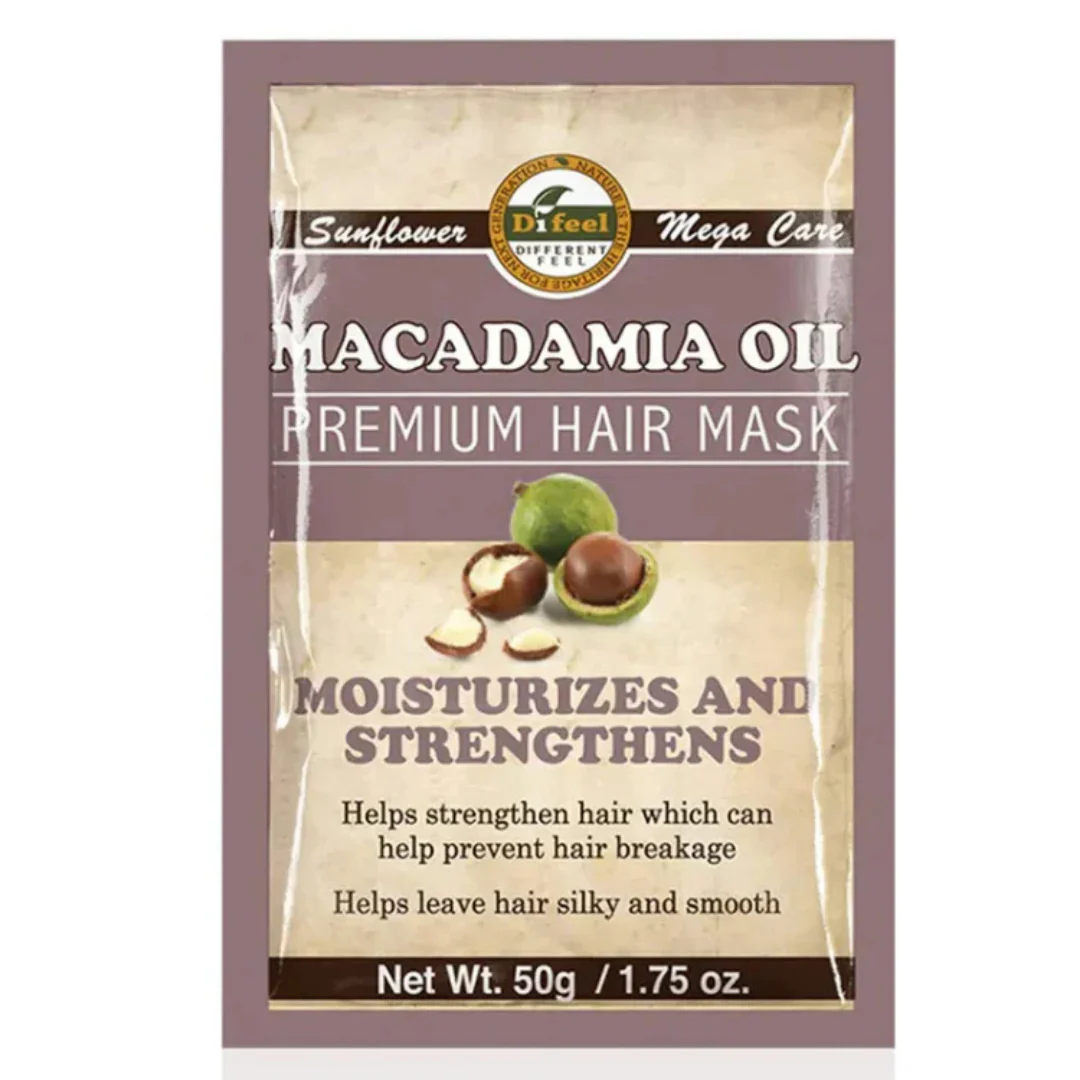 Difeel Macadamia Oil Premium Hair Mask (1.75oz)