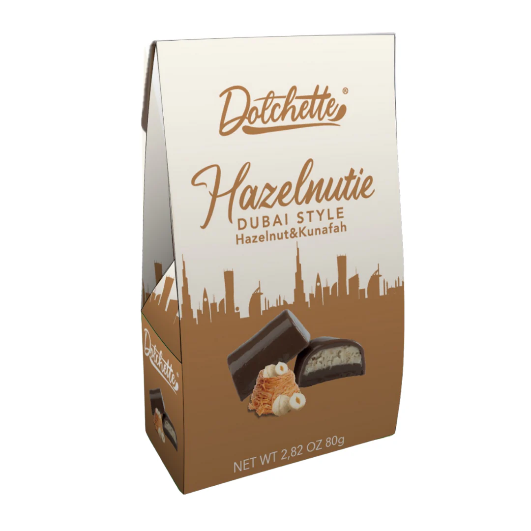 Dolchette Hazelnutie Dubai Style Hazelnut & Kunafah Chocolate (2.82oz)