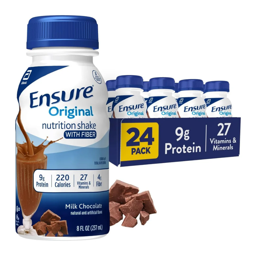 Ensure Nutrition Shake Chocolate Flavor 8 oz Bottles (24 pack)