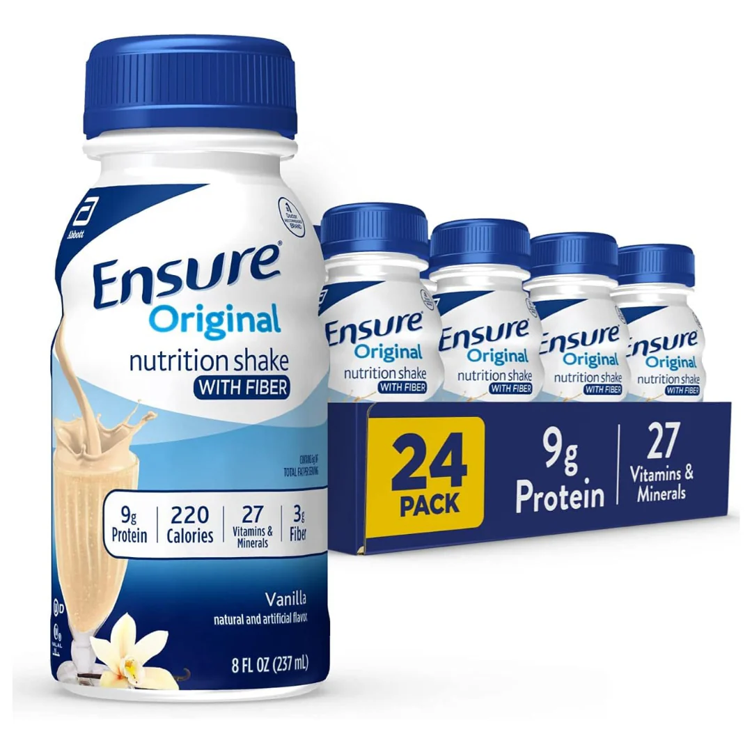 Ensure Nutrition Shake Vanilla Flavor 8 oz Bottles (24 pack)