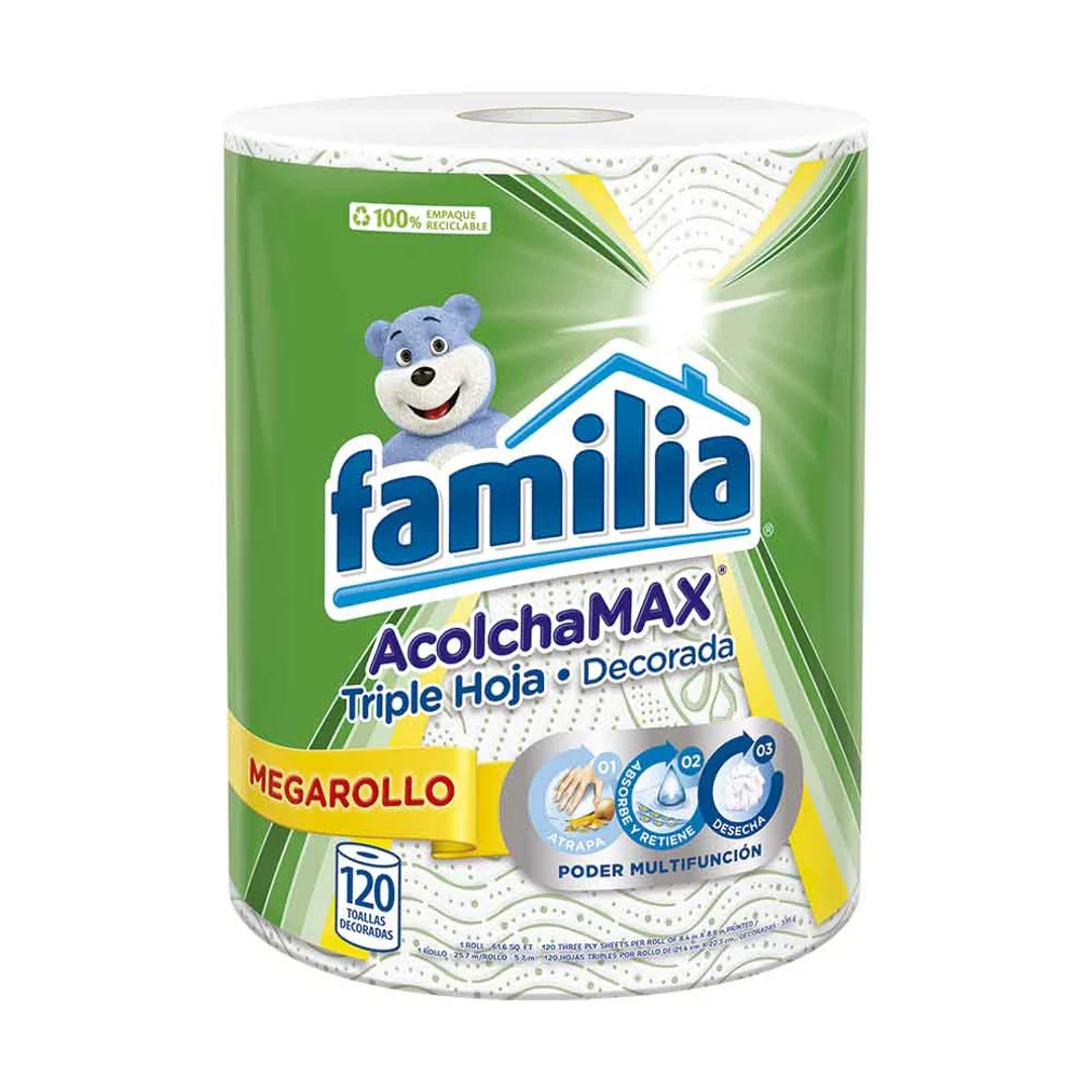 Familia 3-in-1 Paper Towels 12 Rolls Decorated