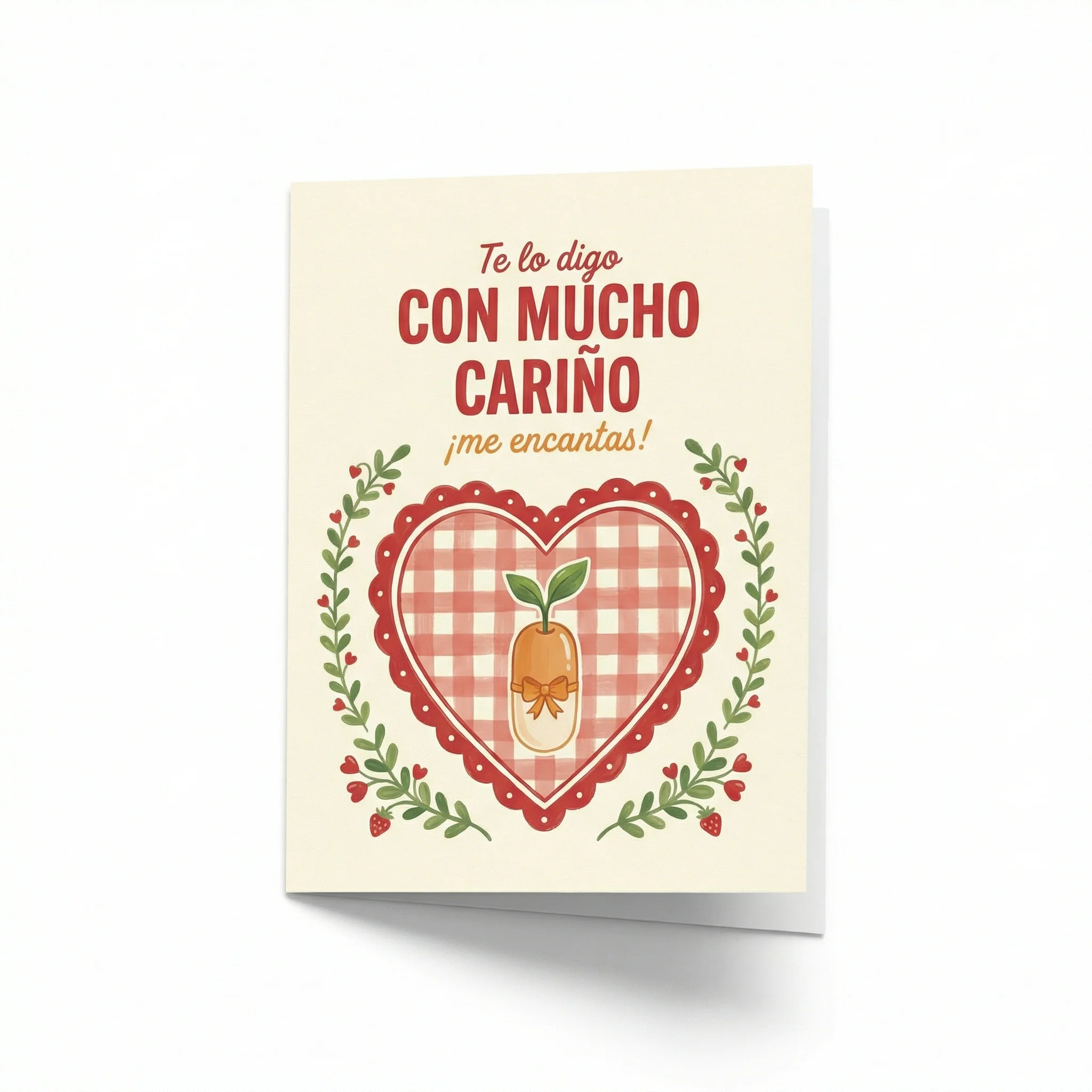 Farmacia Savia Tarjeta de Felicitación Con Mucho Cariño (1 unidad)