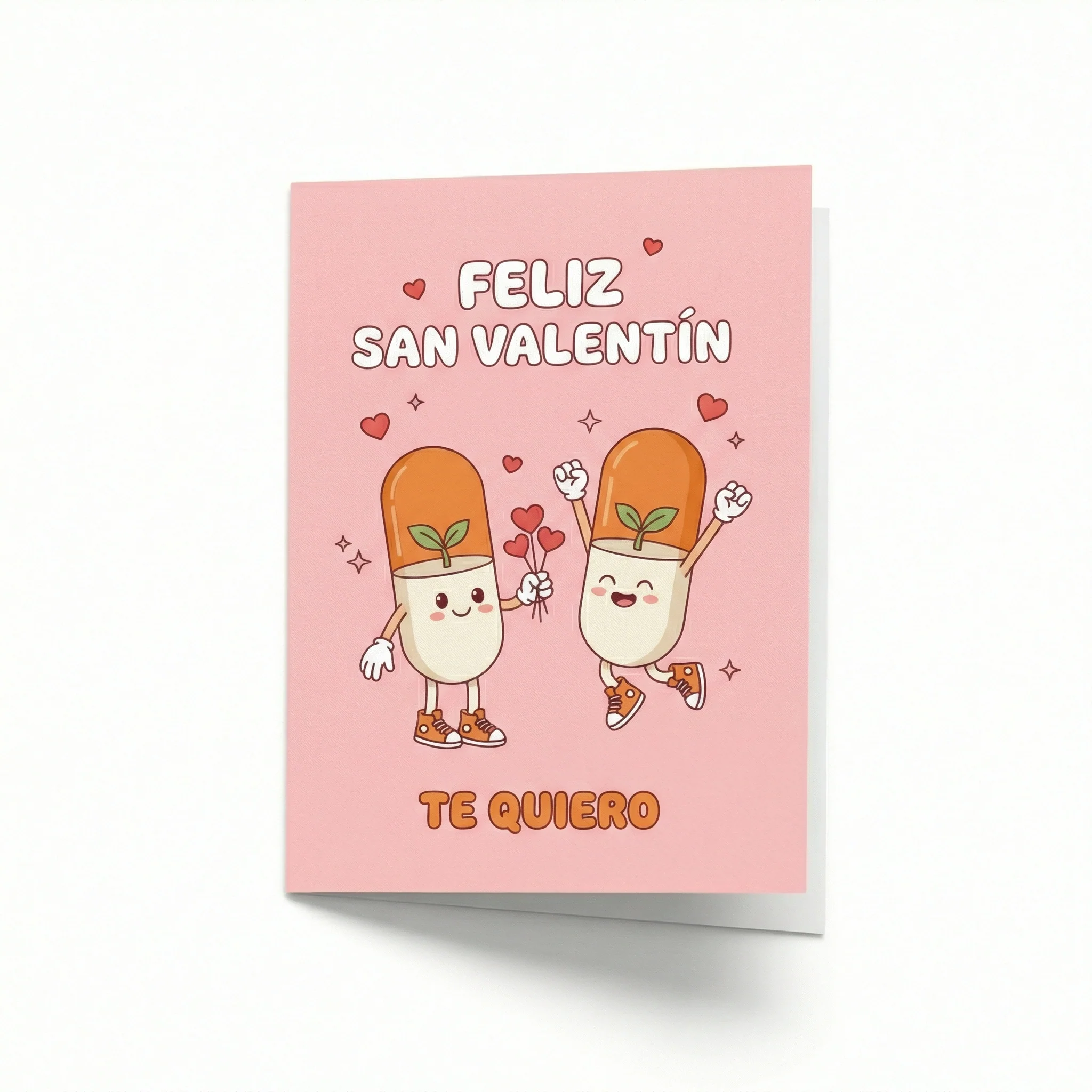 Farmacia Savia Tarjeta de Felicitación Feliz San Valentín Te Quiero (1 unidad)