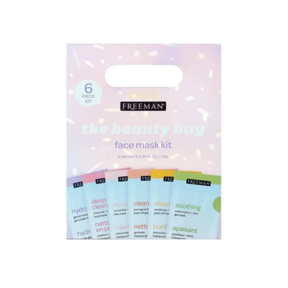 Freeman The Beauty Bag Face Mask Kit 6 Sachets ( / 7 mL cada uno) (0.24 fl oz)
