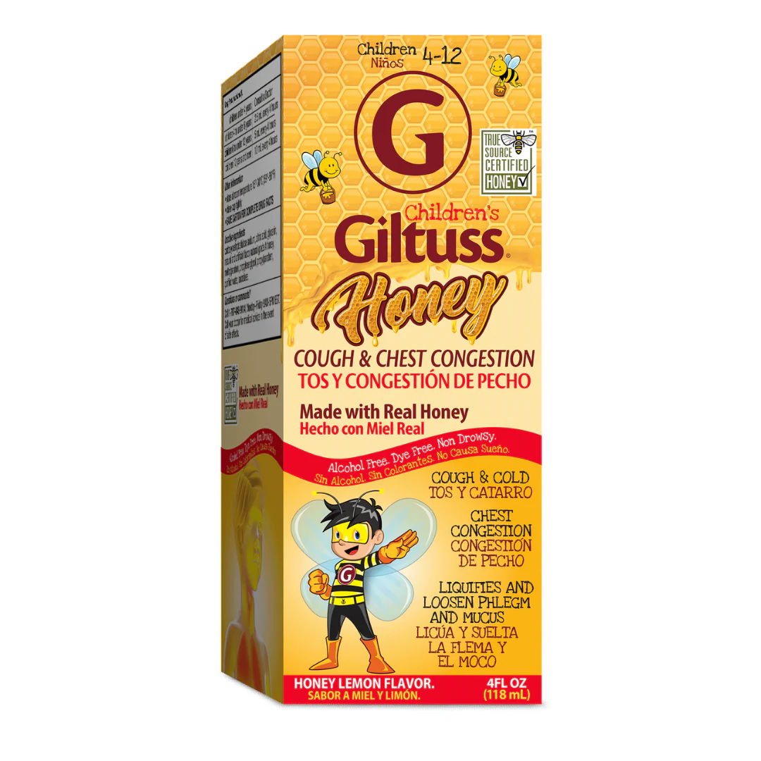 Giltuss Honey Chest Congestion Relief Expectorant (4 oz)