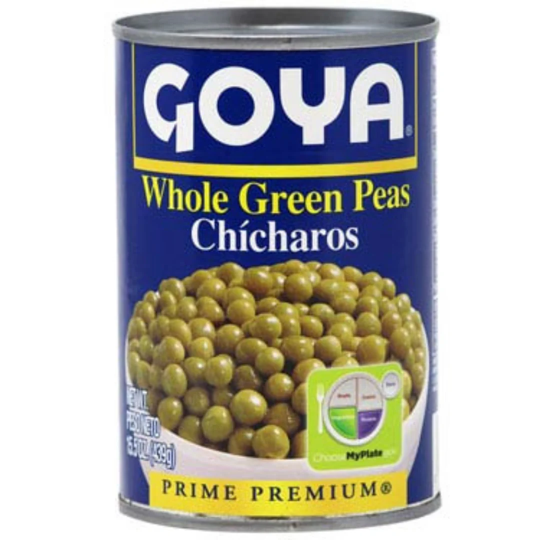 Goya Whole Green Peas / Chícharos Enteros (15.5 oz)