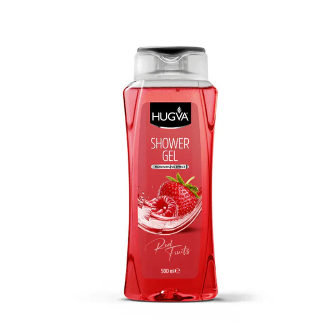 Hugva Red Fruits Moisturizing Shower Gel (16.9oz)
