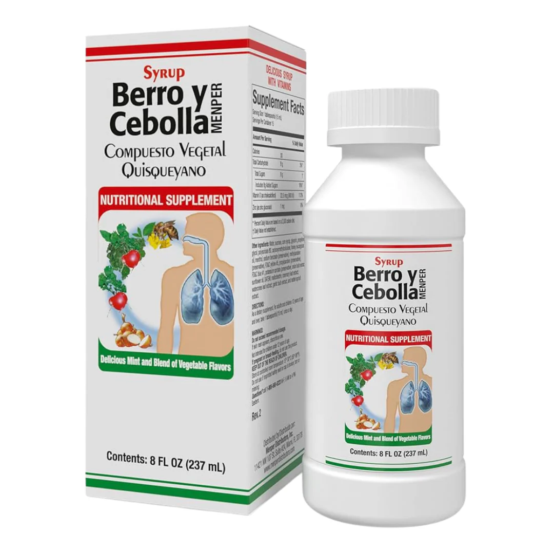 Jarabe de Berro y Cebolla (8oz)