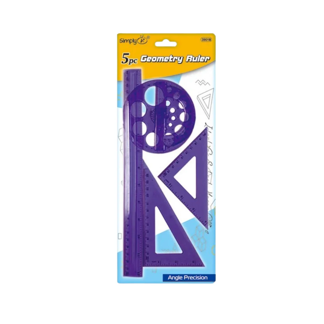 Juego de geometría 5 pcs