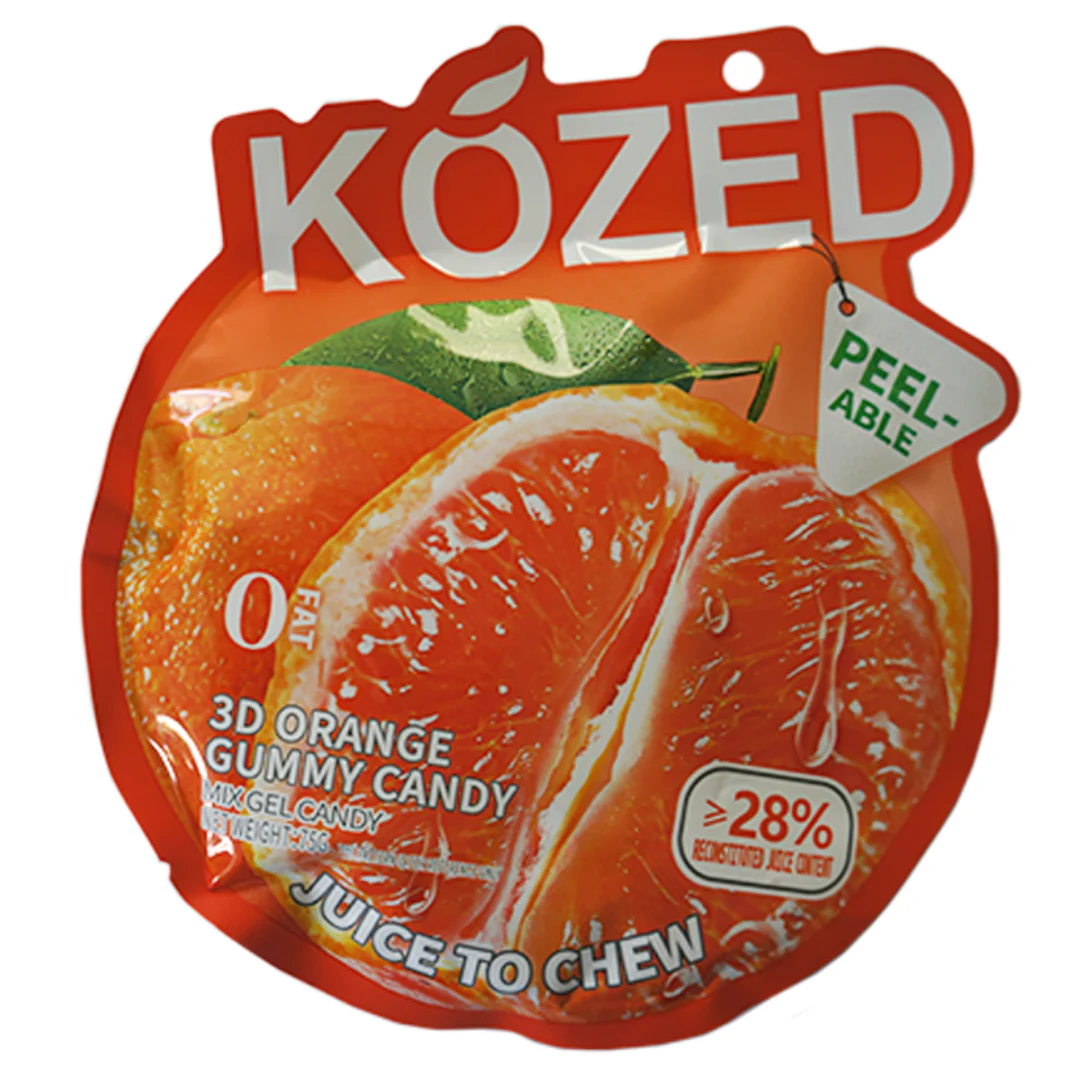 Kozed No Fat Gummy Candy Orange (2.65oz)