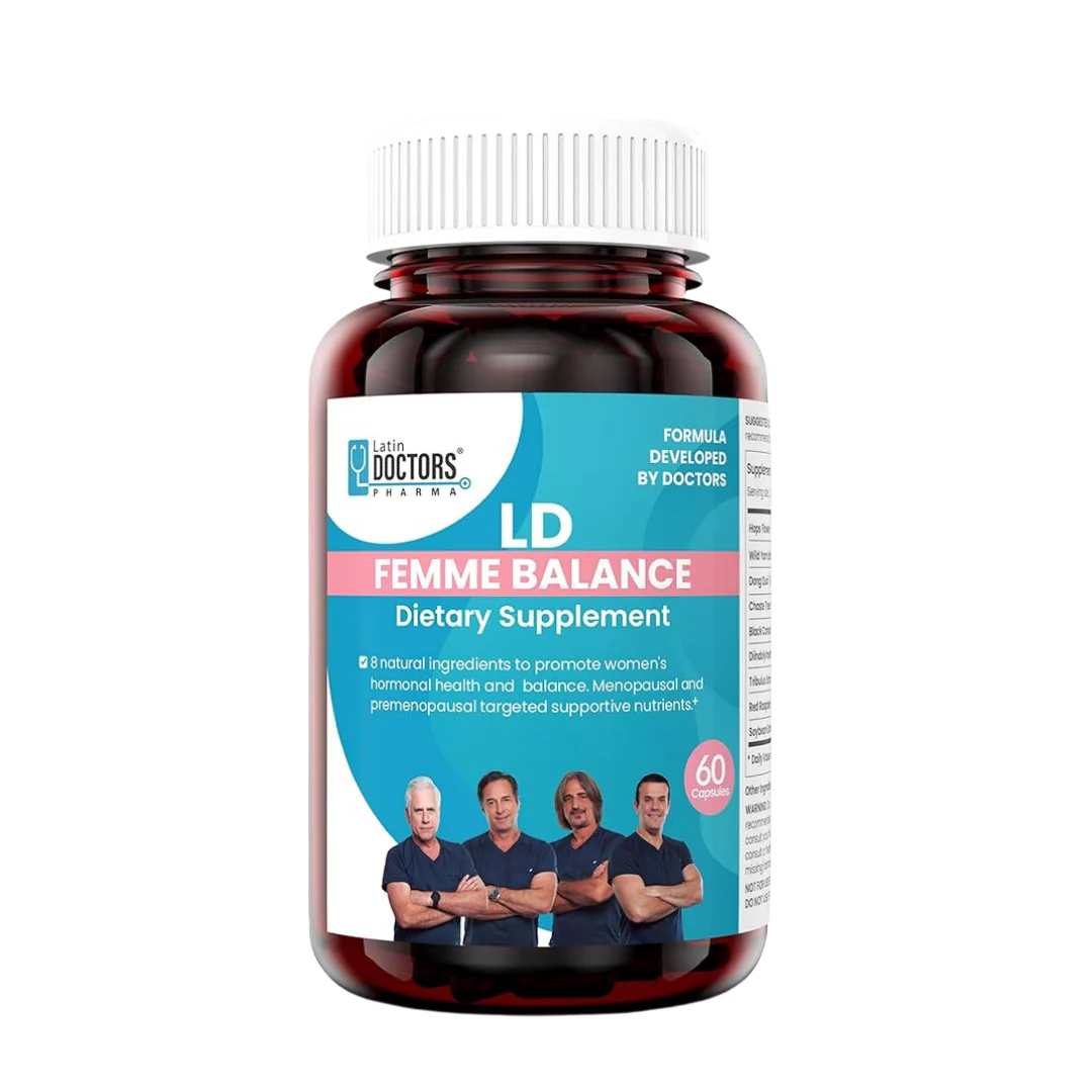 Latin Doctors Pharma LD Femme Balance Hormonal Support (60 Capsules)