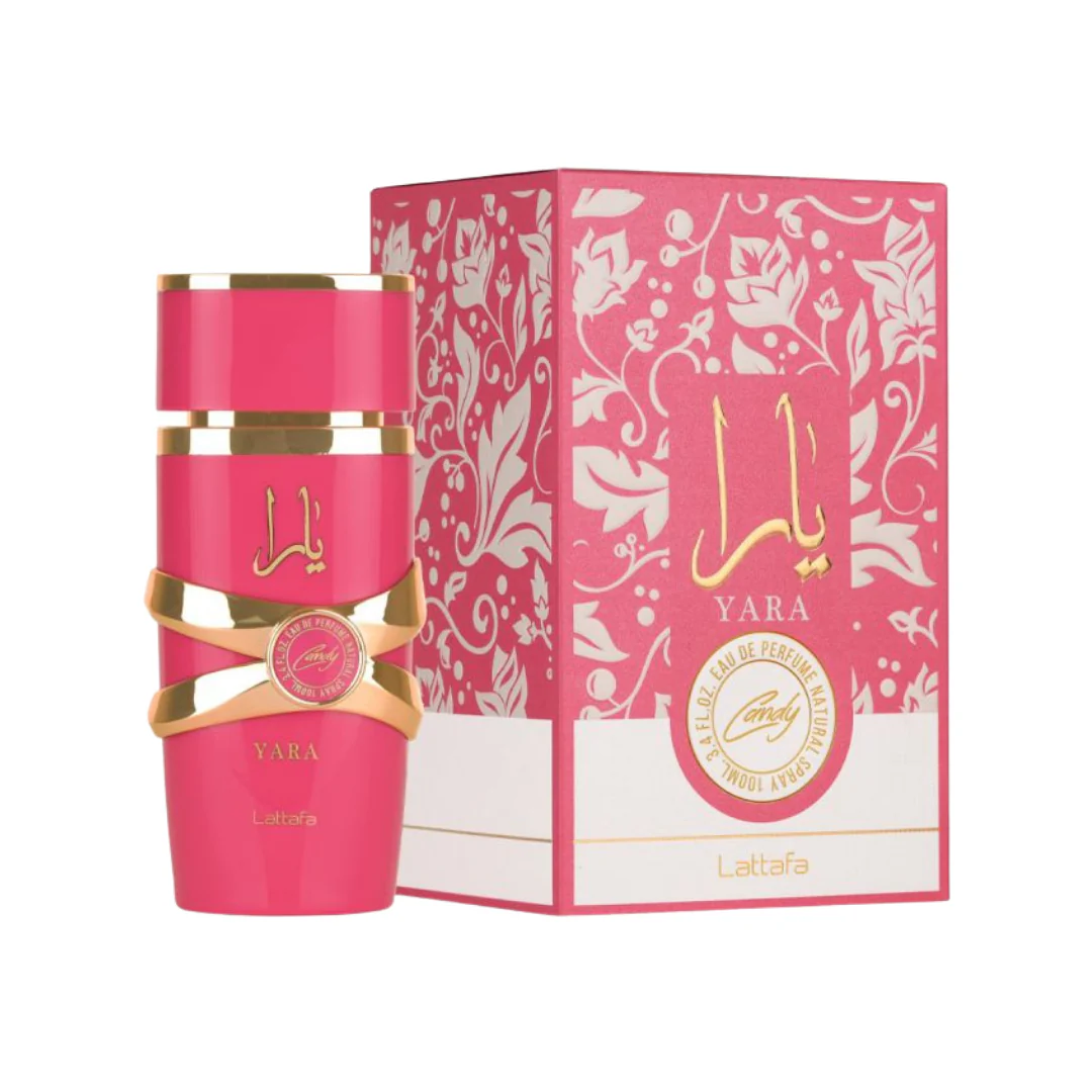Lattafa Yara Candy Eau de Parfum for Women (3.4oz)