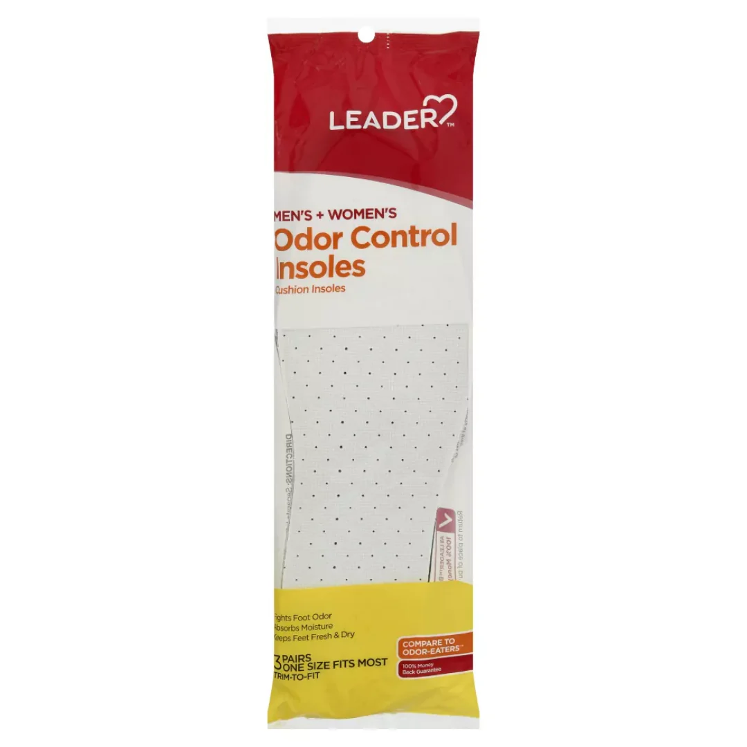 LDR Odor Control Insoles Men/Women Universal Size (1 Pair)
