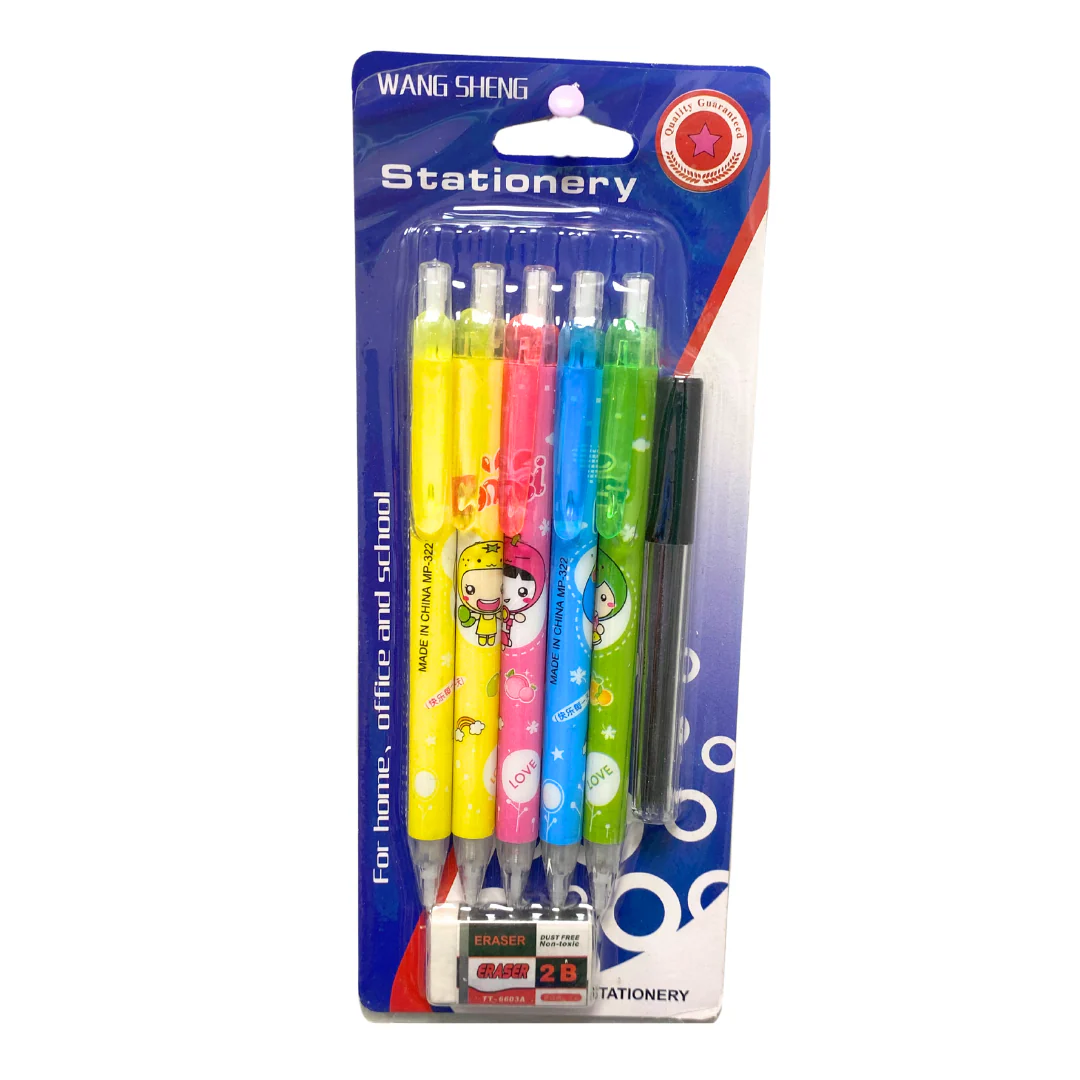 Lápices mecánicos paquete de 7 pcs - Image 3