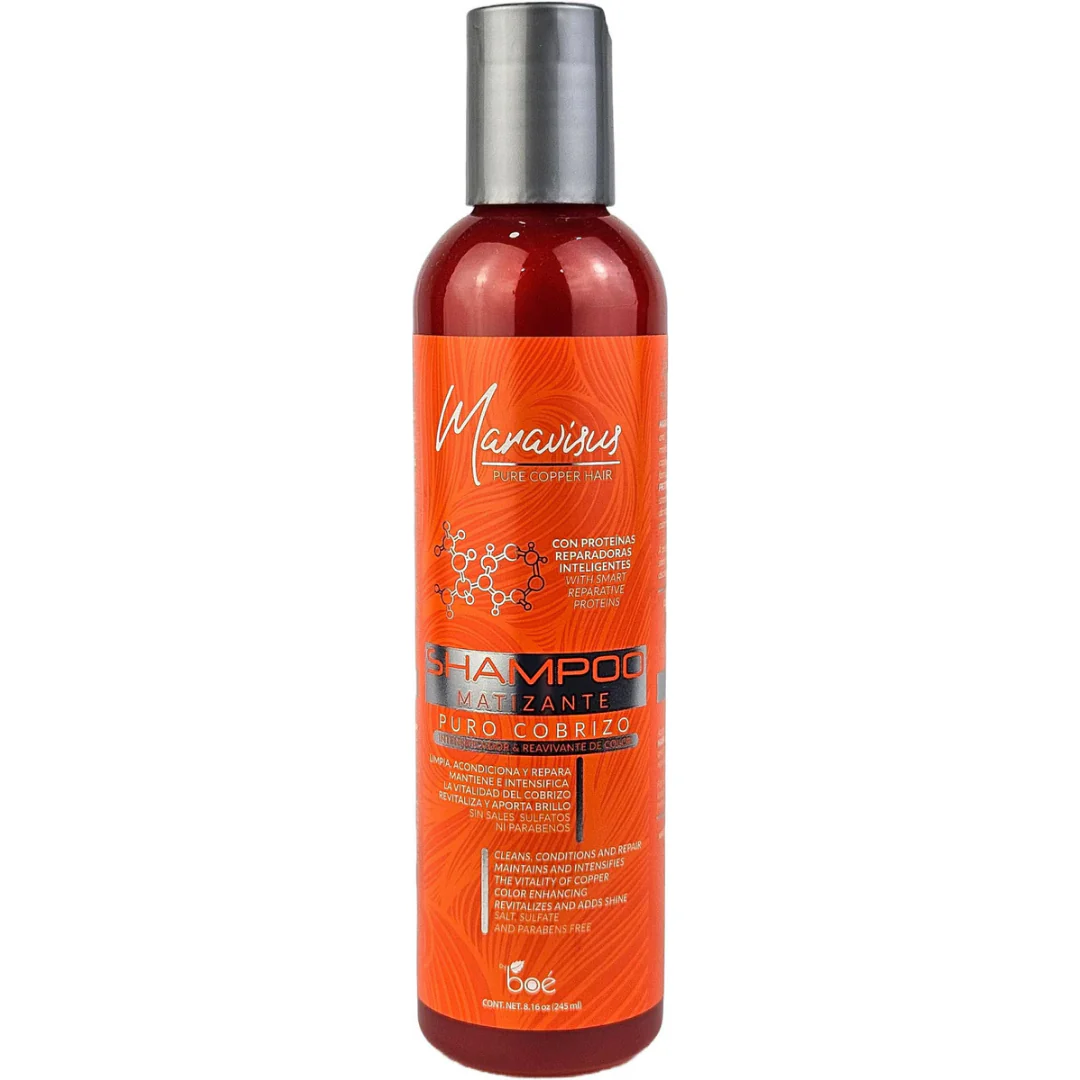 Maravisus Pure Copper Hair Puro Cobrizo Matizante Shampoo (8.16oz)
