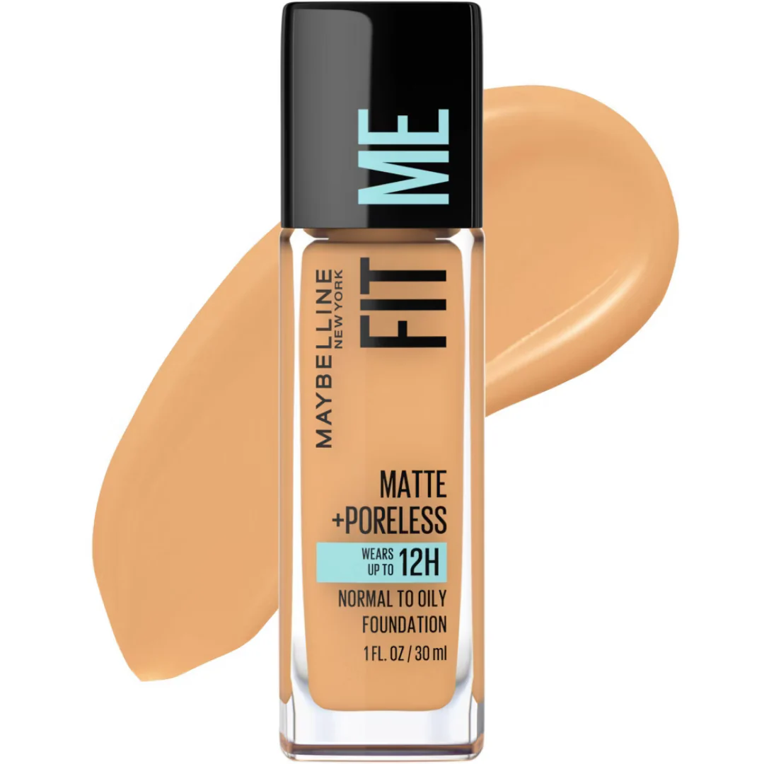 Maybelline Fit Me Matte + Poreless Foundation Golden 312 (1oz)