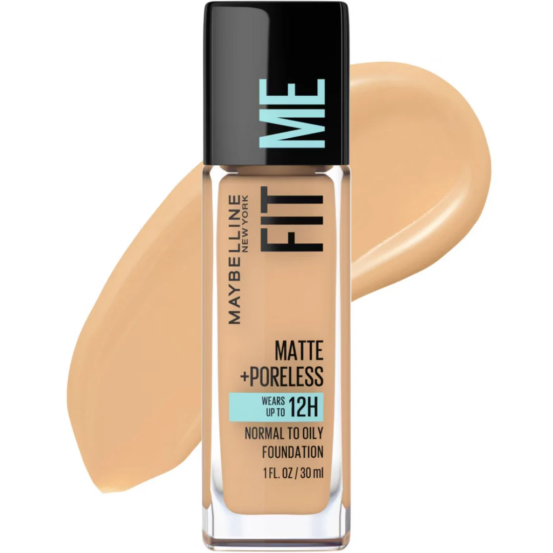 Maybelline Fit Me Matte + Poreless Foundation Rich Tan 238 (1oz)