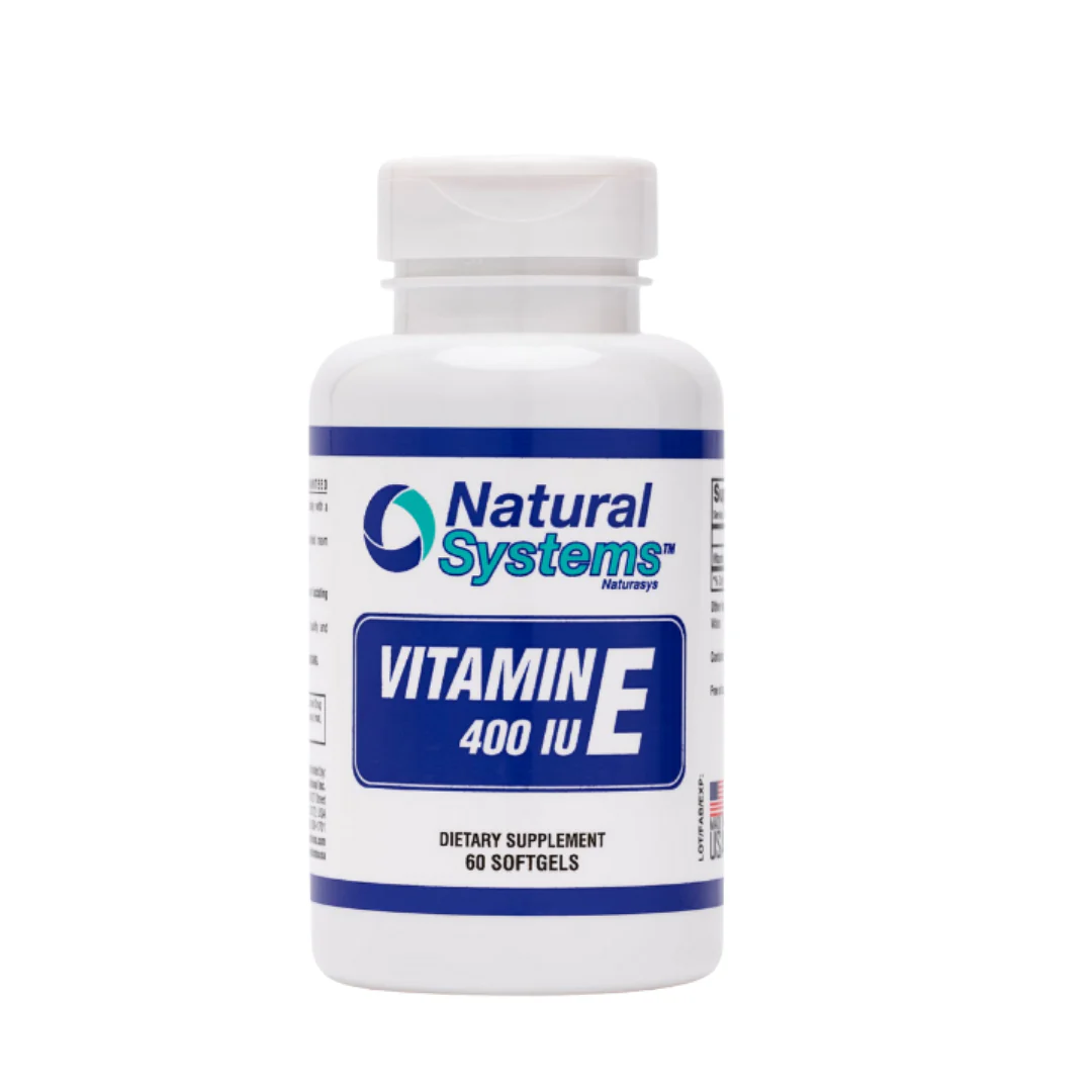 Natural Systems Vitamin E 400 IU Antioxidant Softgels (60ct)