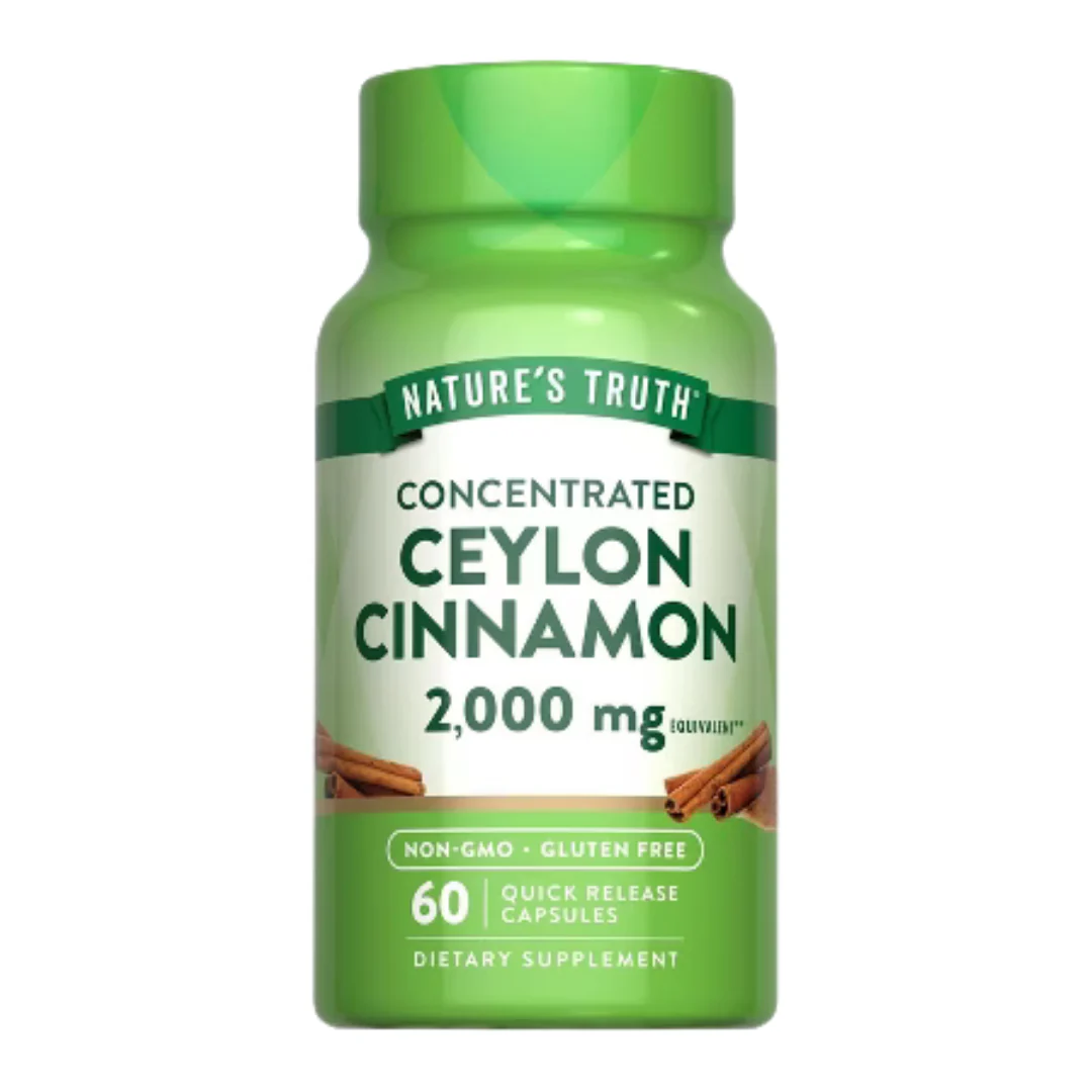 Nature’s Truth Cinnamon 2 000 mg Capsules (60 count)