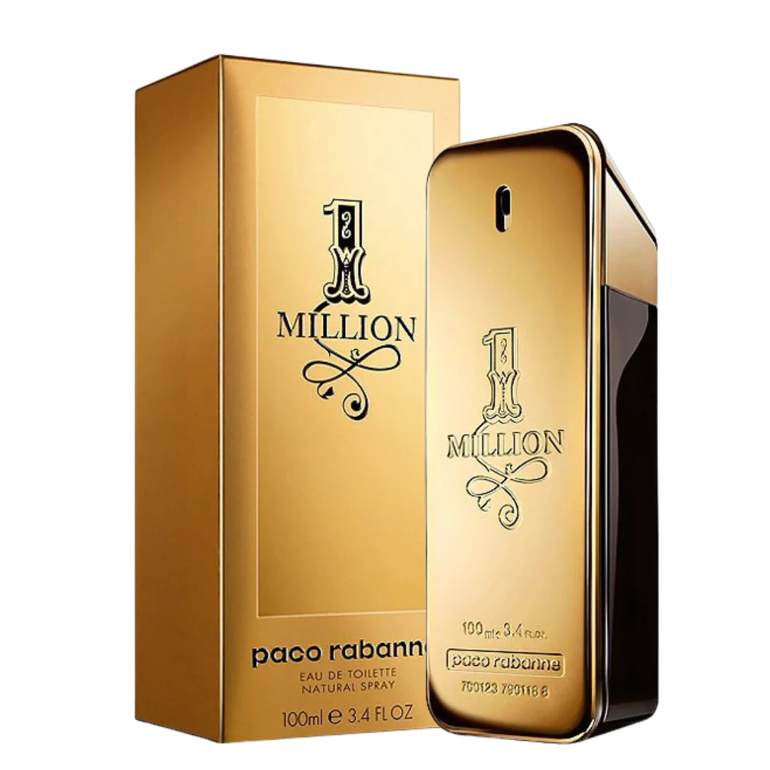 Paco Rabanne 1 Million Eau de Toilette Spray for Men (3.4 oz)