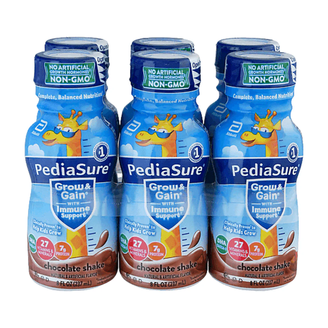 PediaSure Chocolate Nutritional Shake (6 pack × 8 oz)