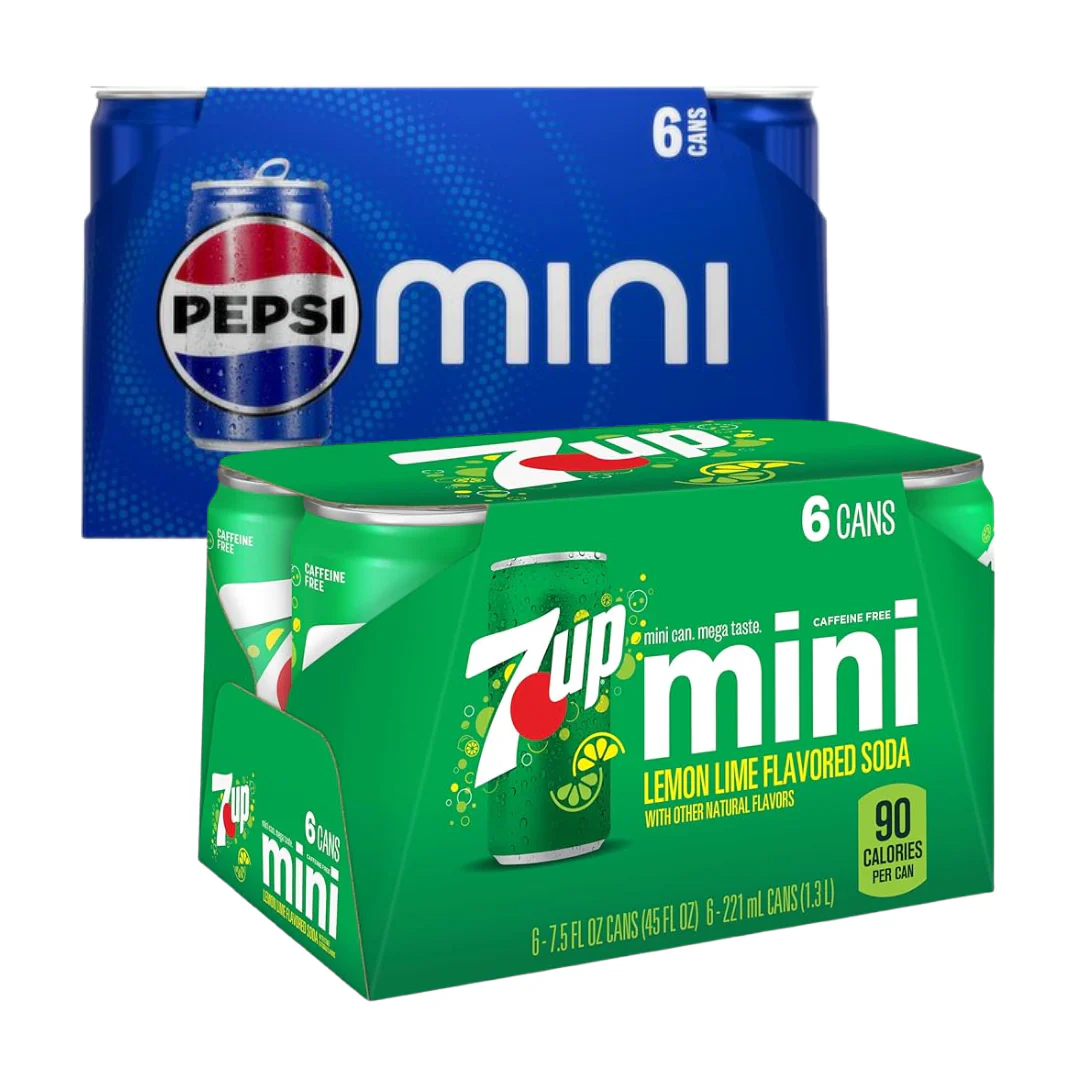 Pepsi / 7up 7.5 oz – Six Pack (Elige tu sabor)