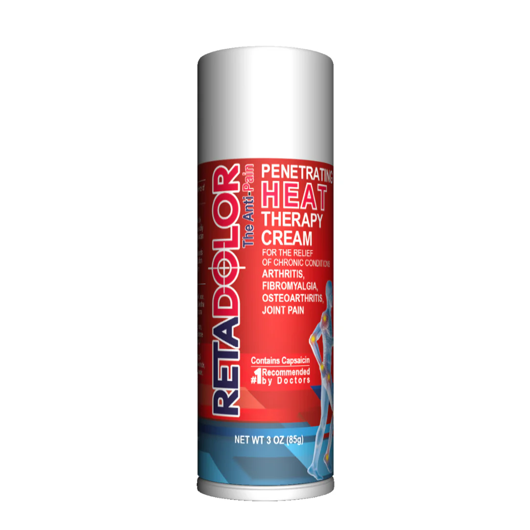Retadolor Heat Pain Relief Cream (3oz)