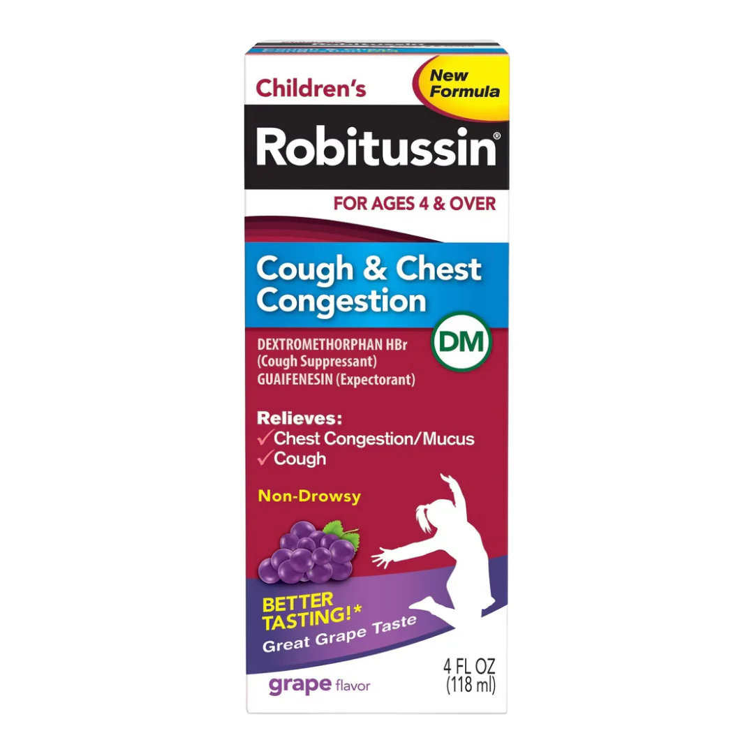 Robitussin Children’s Variety Cough Syrup (4 oz) - Image 3
