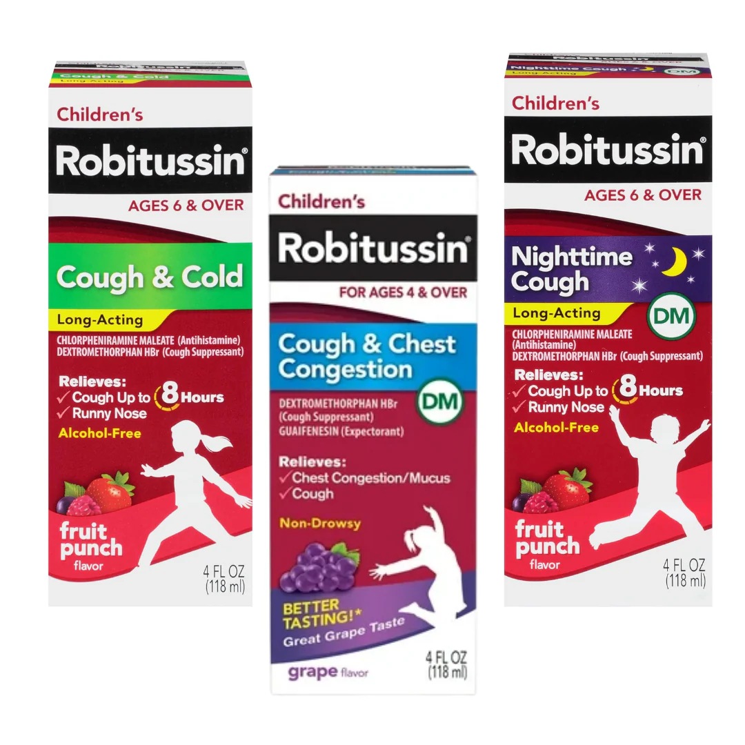 Robitussin Children’s Variety Cough Syrup (4 oz)