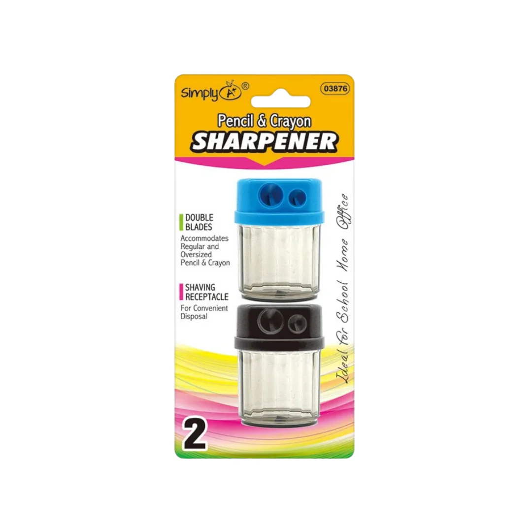 Sacapunta doble 2 pk