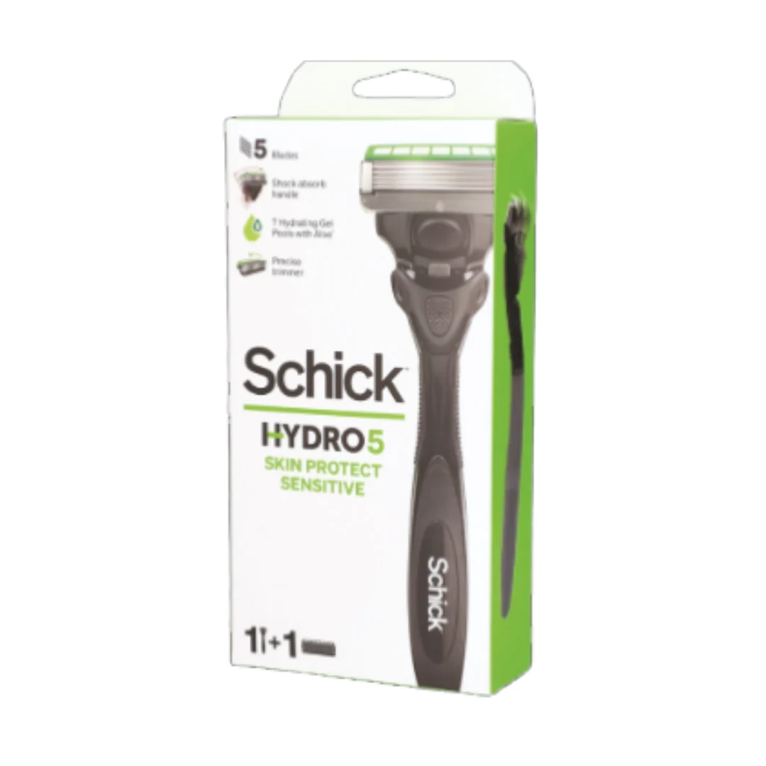 Schick Hydro 5 Skin Protect Sensitive Razor Kit (1 Handle + 1 Refill)