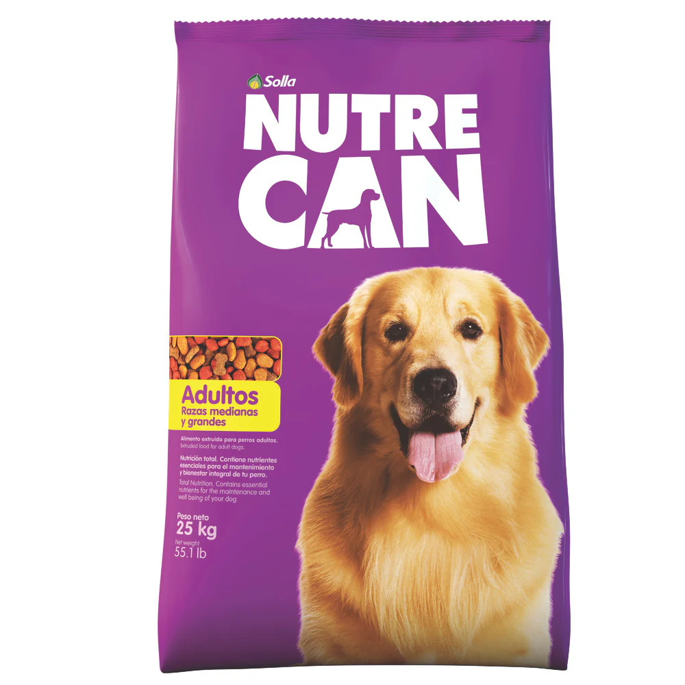 Solla Nutrecan Premium Adult Medium & Large Breed Dog Food (55.1 lb / 25 kg)
