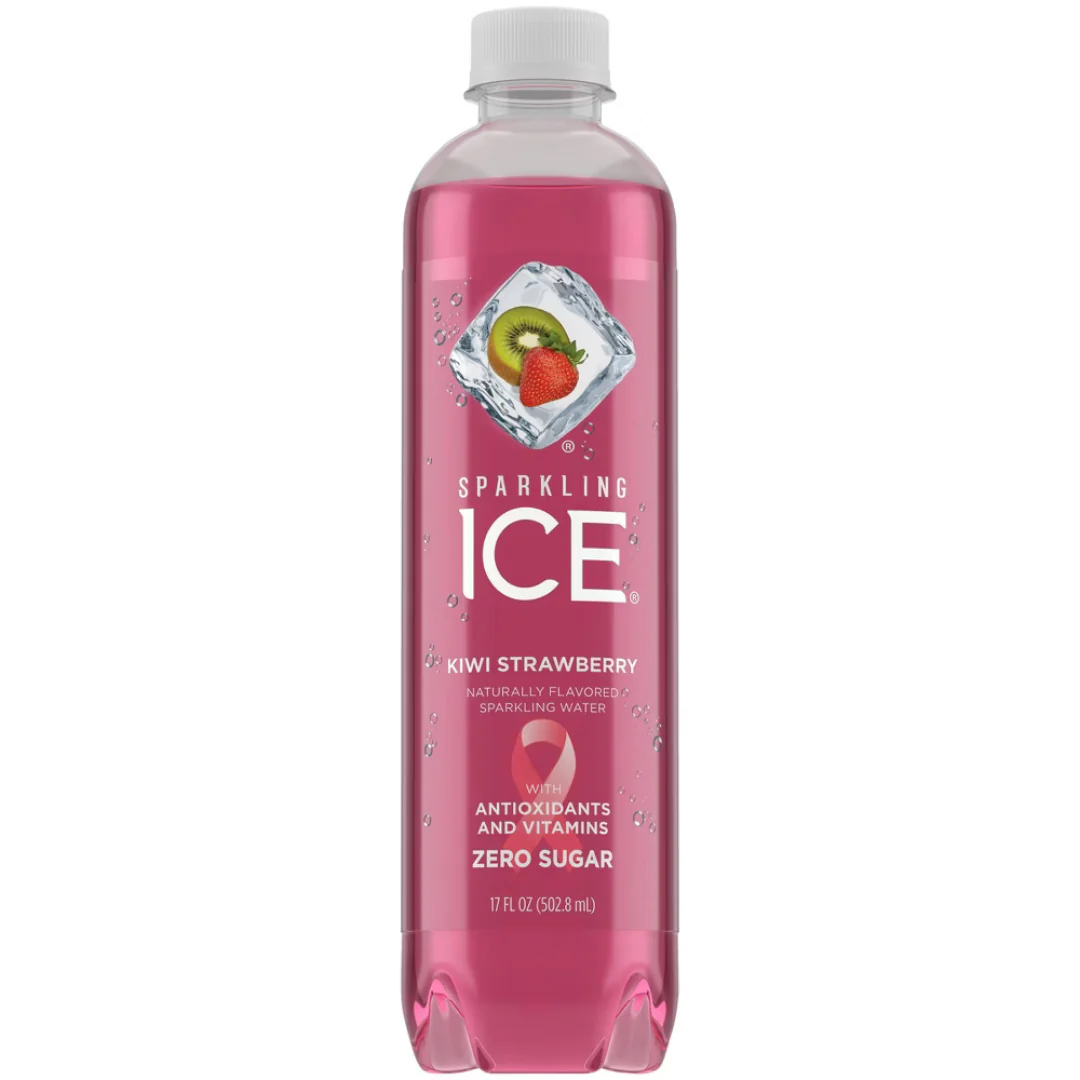 Sparkling Ice Kiwi Strawberry Flavored Sparkling Water (17oz)