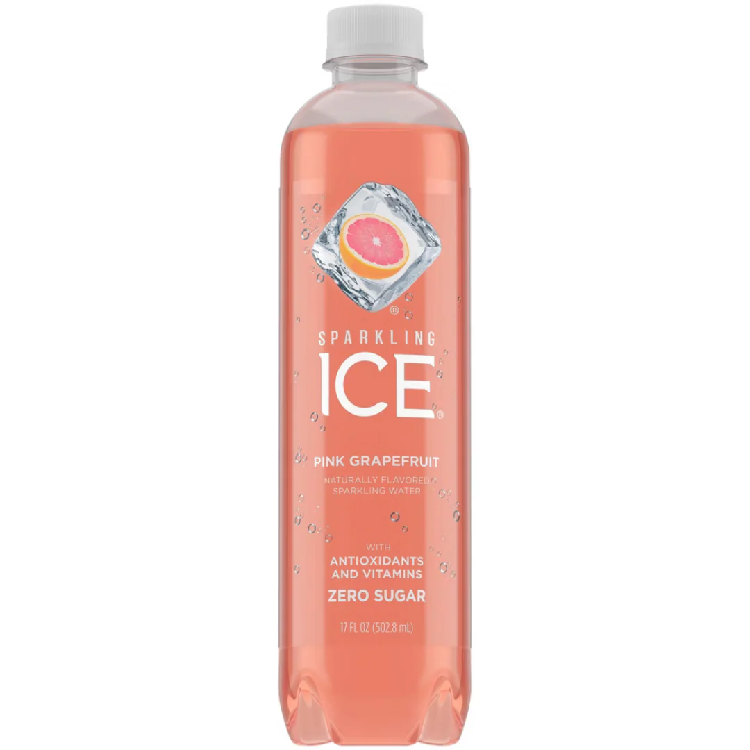Sparkling Ice Pink Grapefruit Flavored Sparkling Water (17oz)