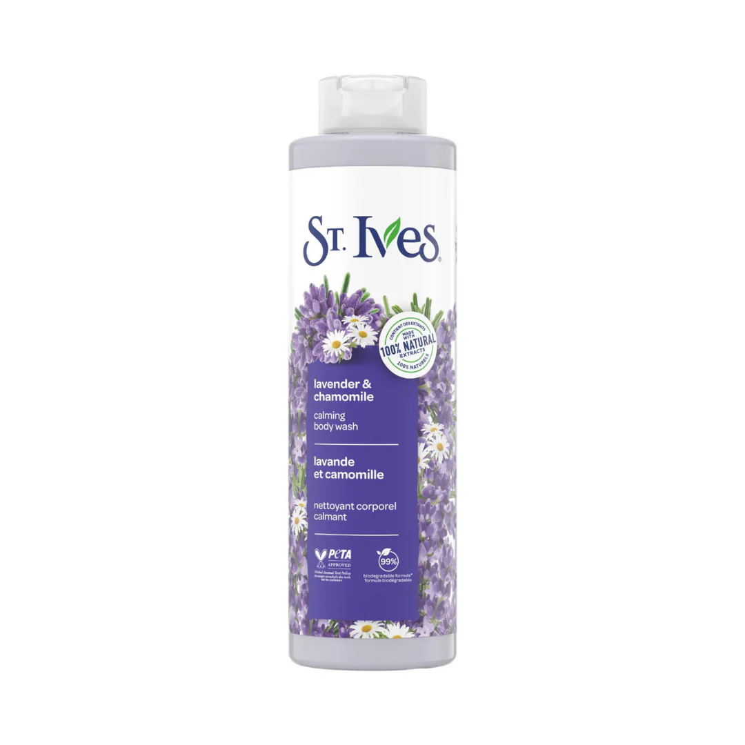 St. Ives Lavender & Chamomile Calming Body Wash (22oz)