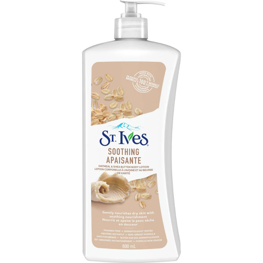 St. Ives Soothing Oatmeal & Shea Butter Body Lotion (20oz)
